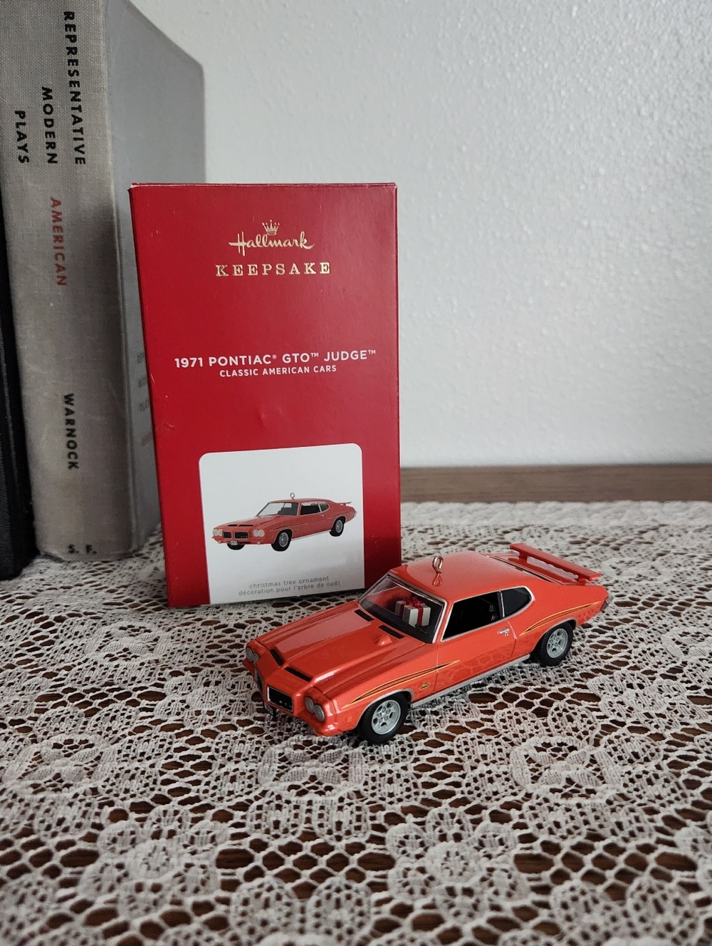 Hallmark 1971 Pontiac GTO 'Judge' Ornament - Classic American Cars